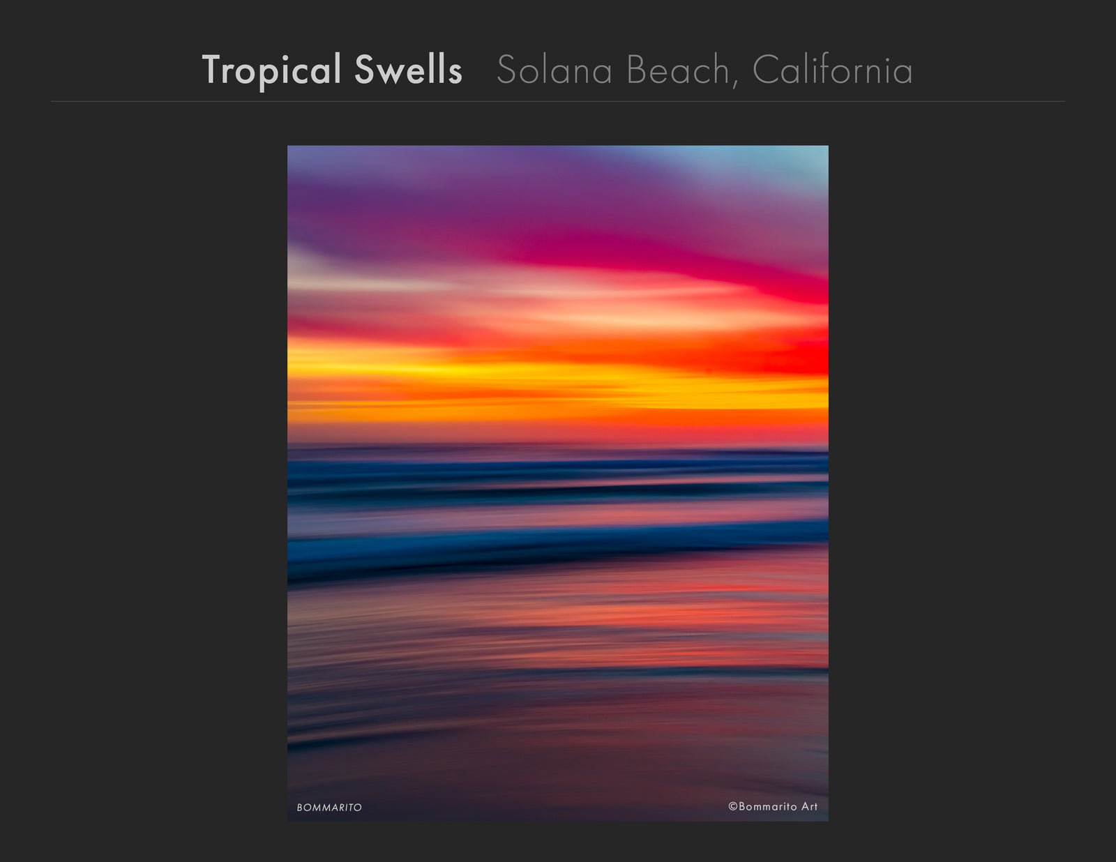 Ocean Swells Abstract