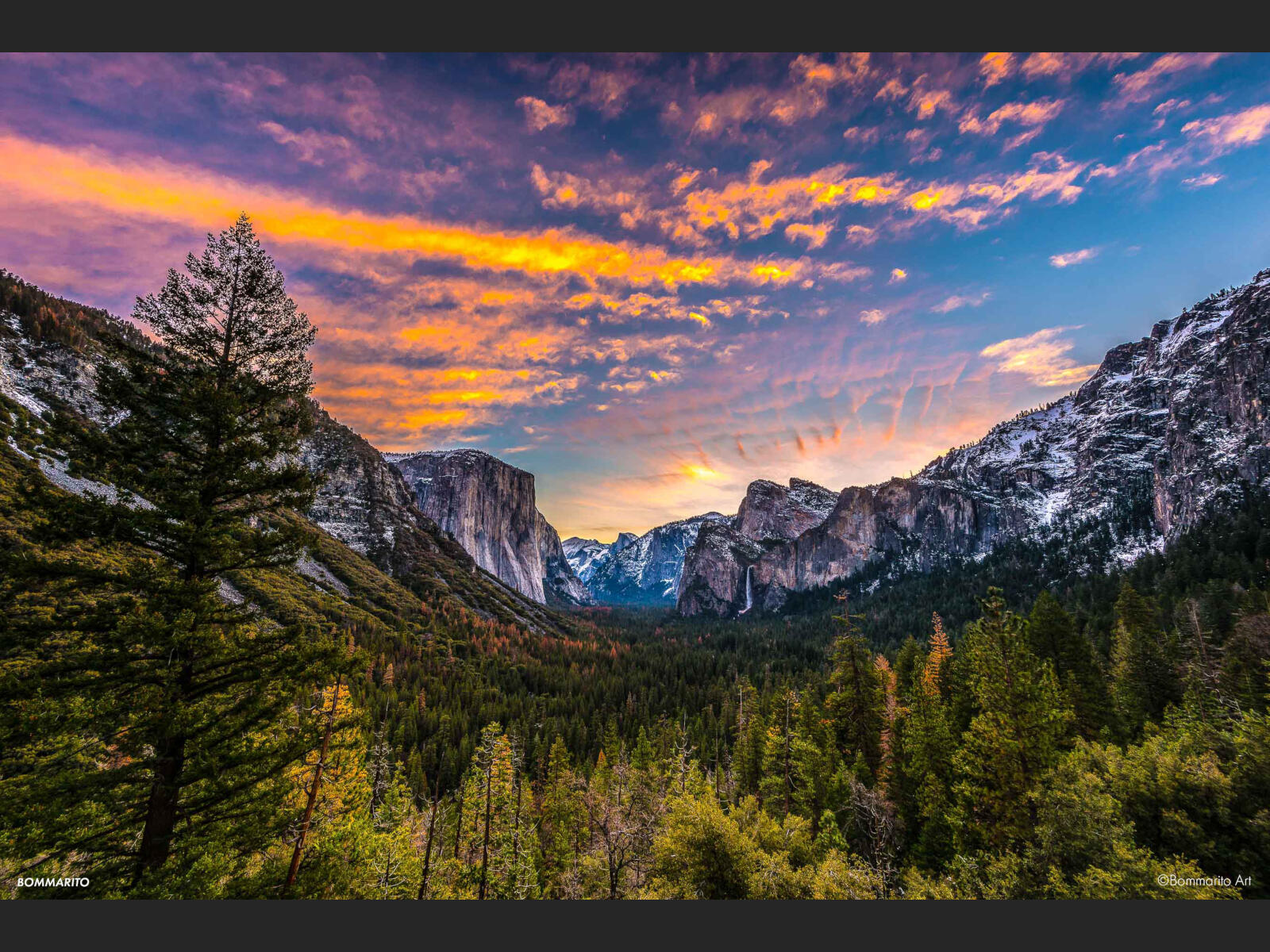Tunnel View Sunrise