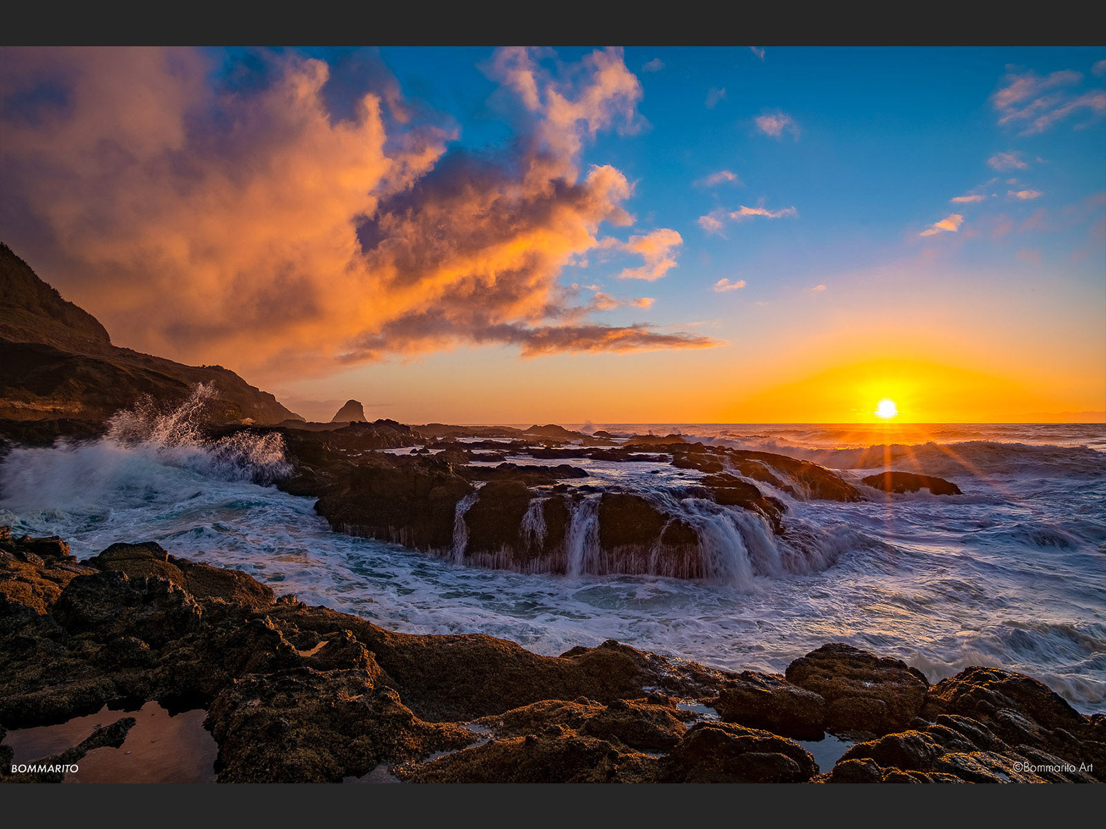 Volcanic Sunset Reef
