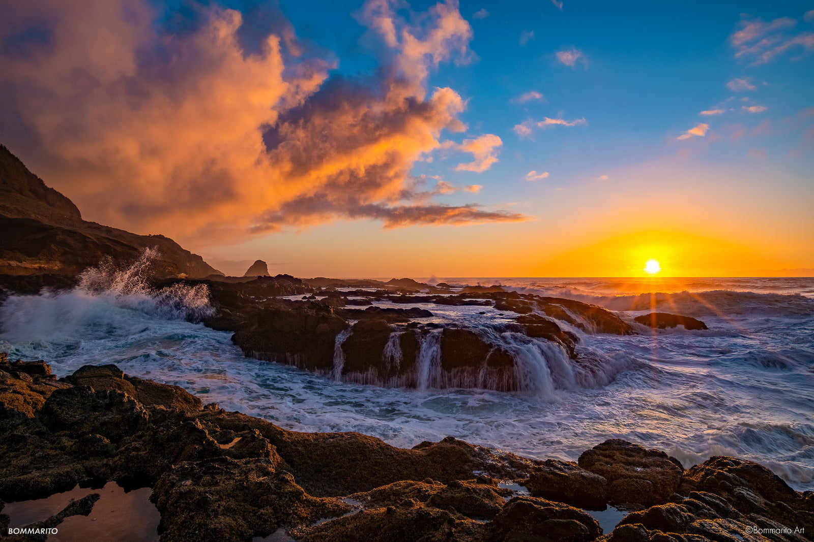 Volcanic Sunset Reef