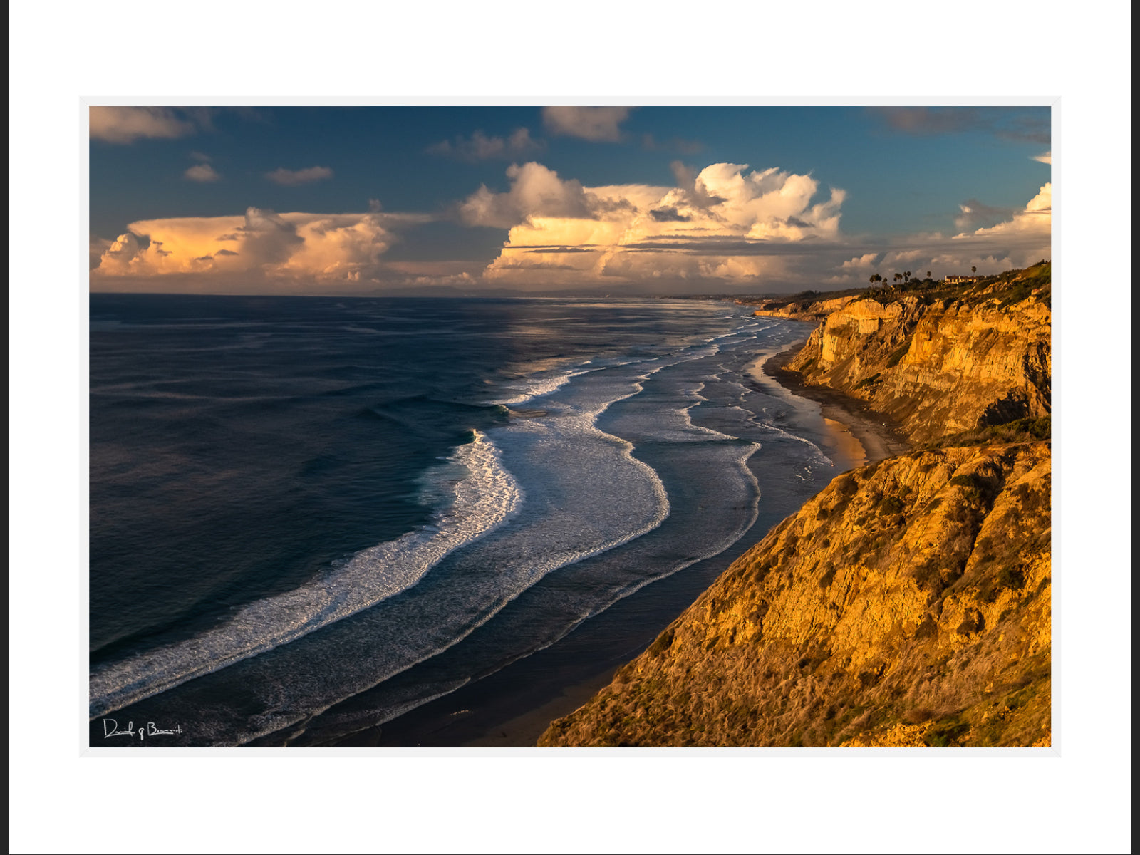 Winter Sunset at Black's