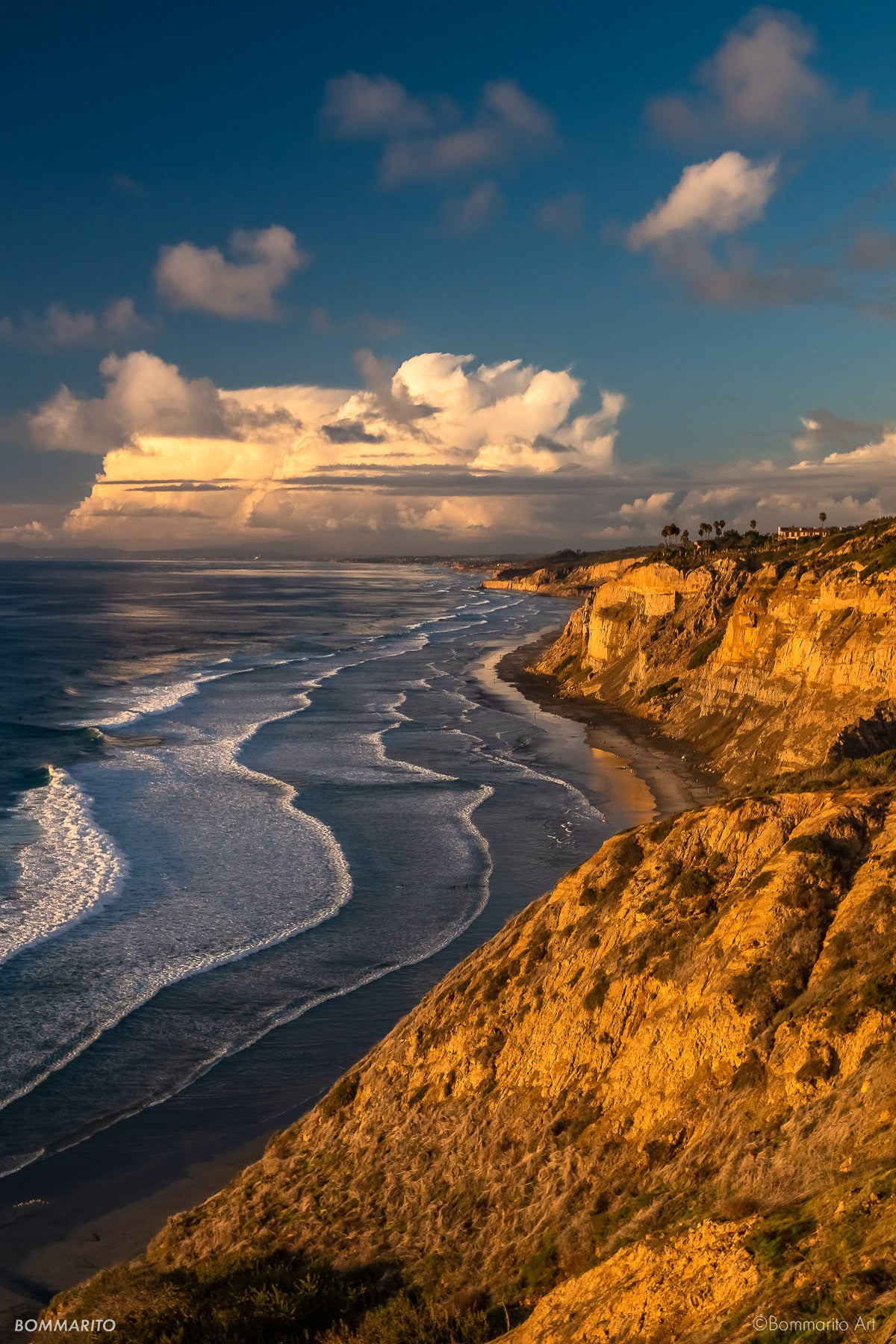 Winter Sunset at Black's Beach