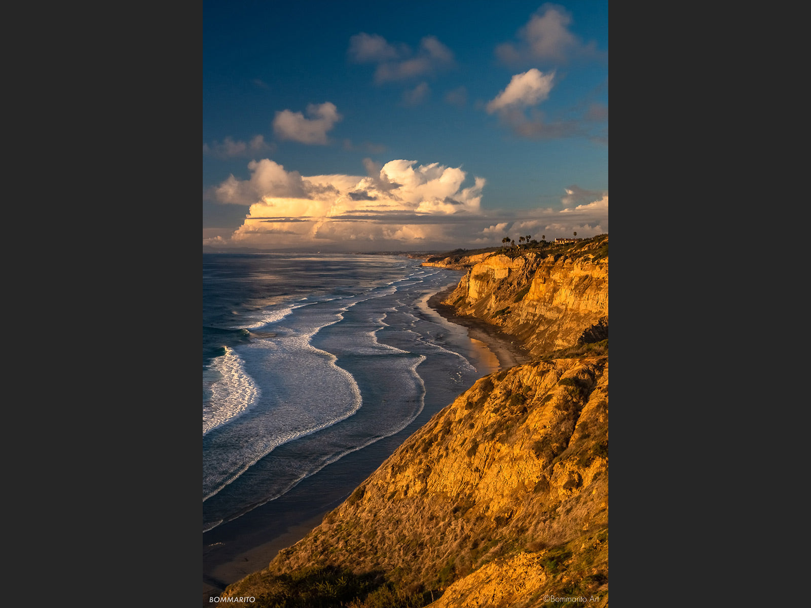 Winter Sunset at Black's Beach